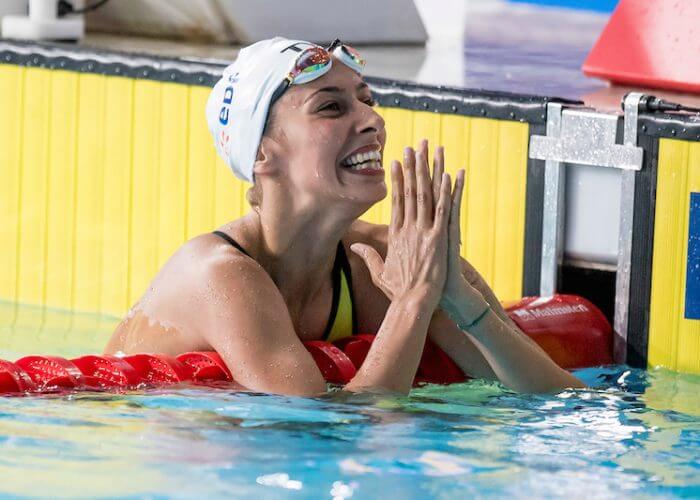 LESAFFRE Fantine FRA Gold Medal 400m Medley Women Finals Glasgow 03/08/18 Swimming Tollcross International Swimming Centre LEN European Aquatics Championships 2018 European Championships 2018 Photo Andrea Masini/ Deepbluemedia/Insidefoto