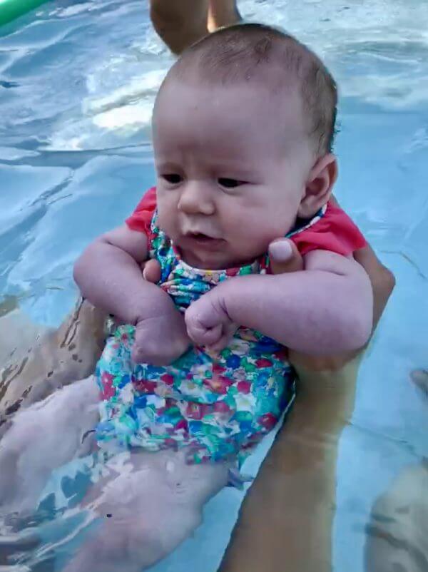 Elaine Breeden Takes First Swim With Daughter 10 Years After Olympics