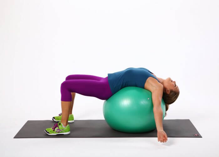 Shoulder-stretch-physio-ball