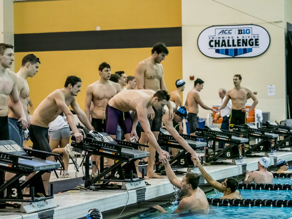 Top Five Races of Inaugural ACC/Big Ten Swimming Challenge Swimming