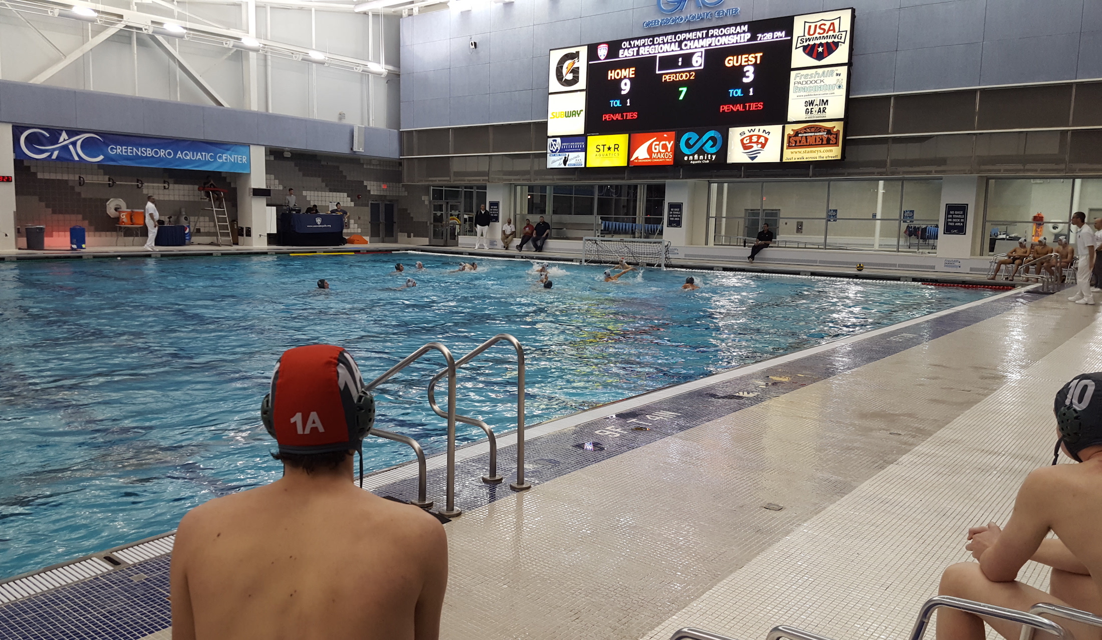 ODP East Regional Championship in Greensboro Aquatic Center is a Hit for USA Water Polo