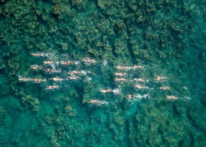 Ocean Swim Drone