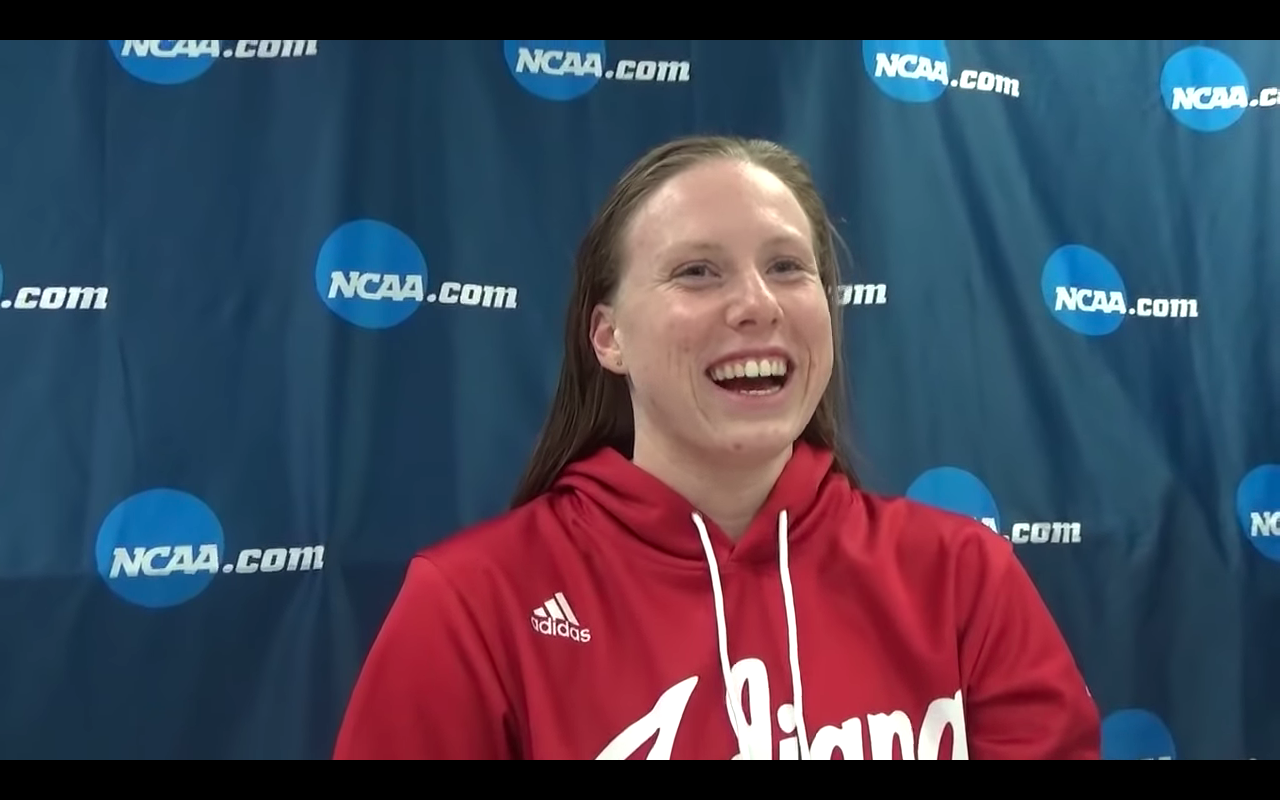 Lilly King Reflects on How Much She Has Grown From Freshman to Senior