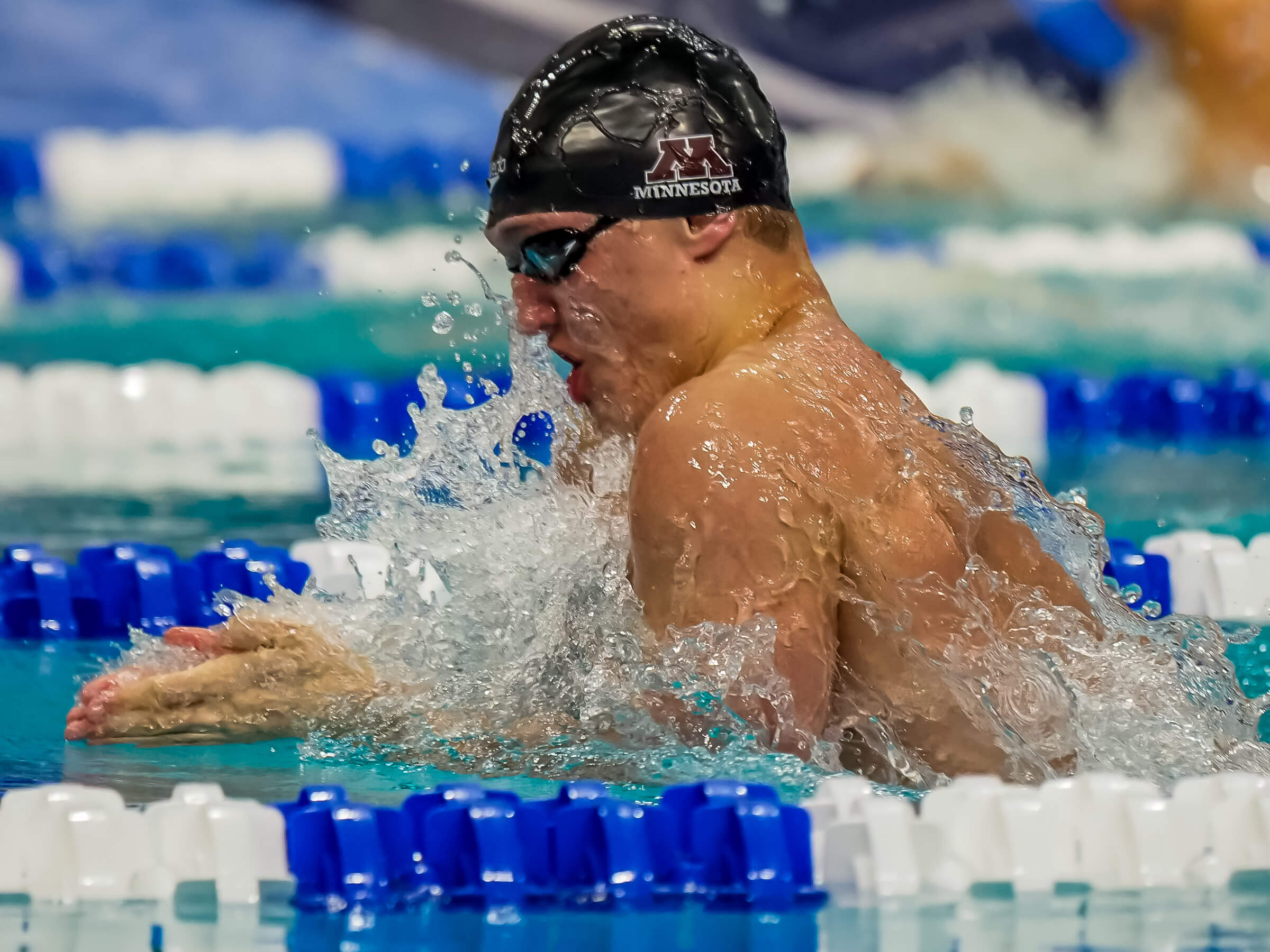 Max McHugh Splits AllTime Fastest 50 Breaststroke at Big Ten Men’s