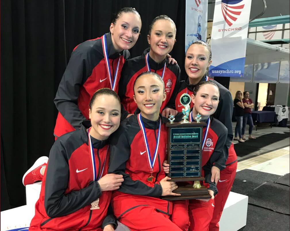 Ohio State Synchronized Swimming Wins Nd National Championship