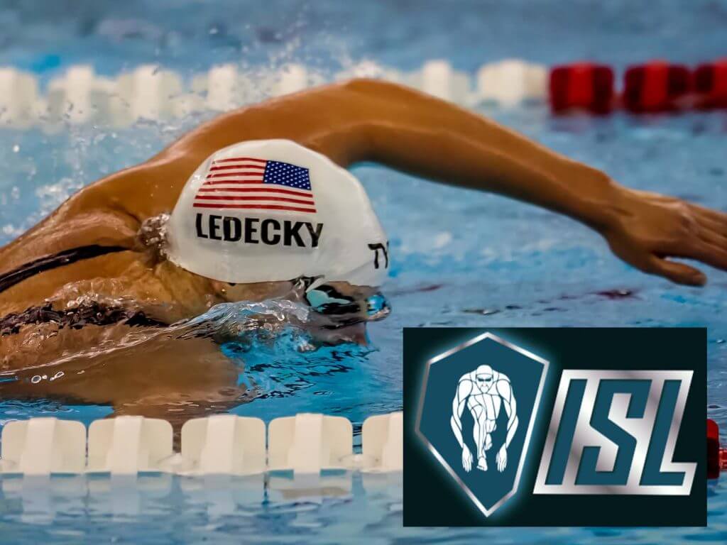 katie ledecky, international swimming league