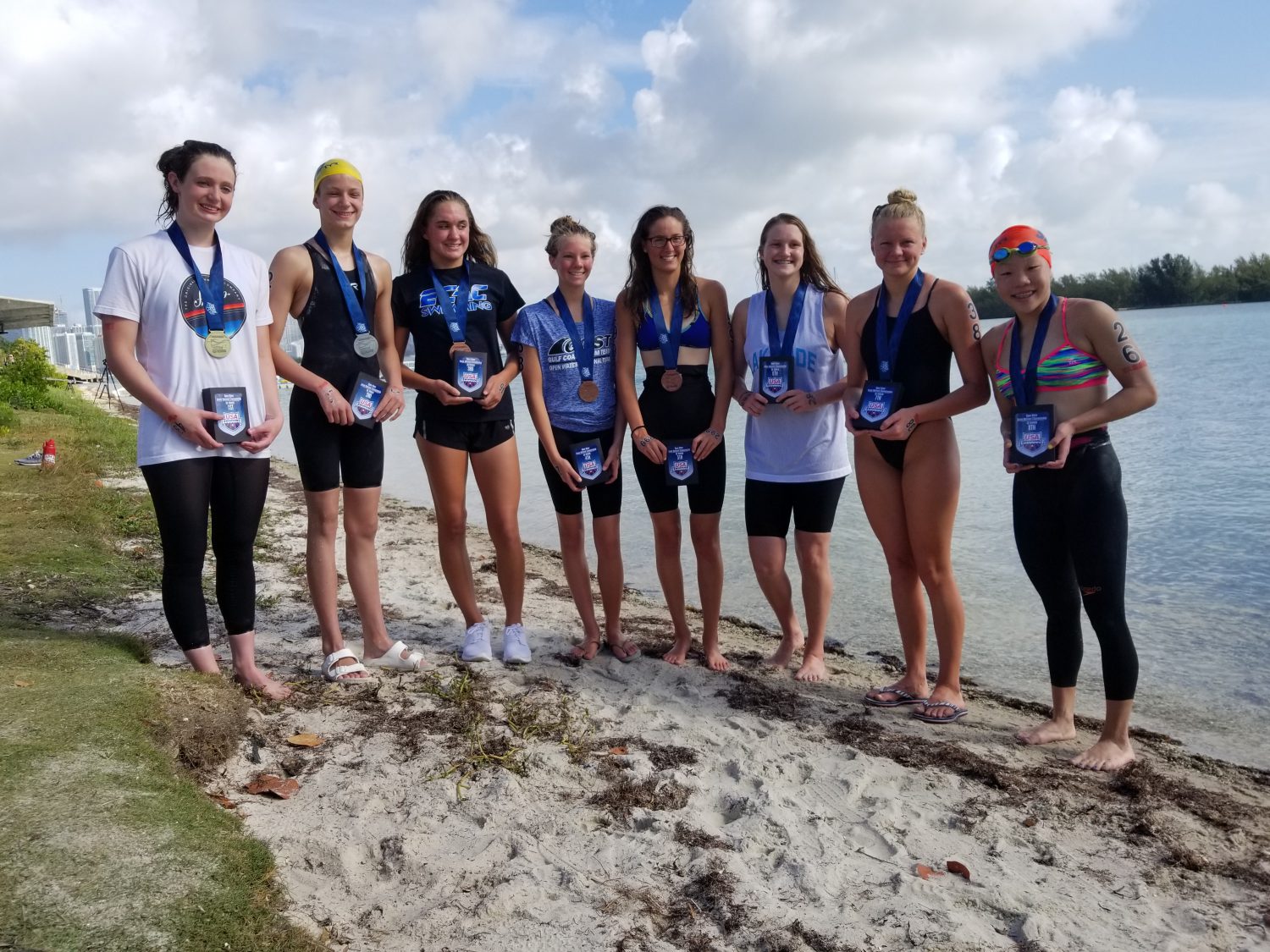 Chase Travis, Dylan Becker Win 5K Open Water Junior National Titles