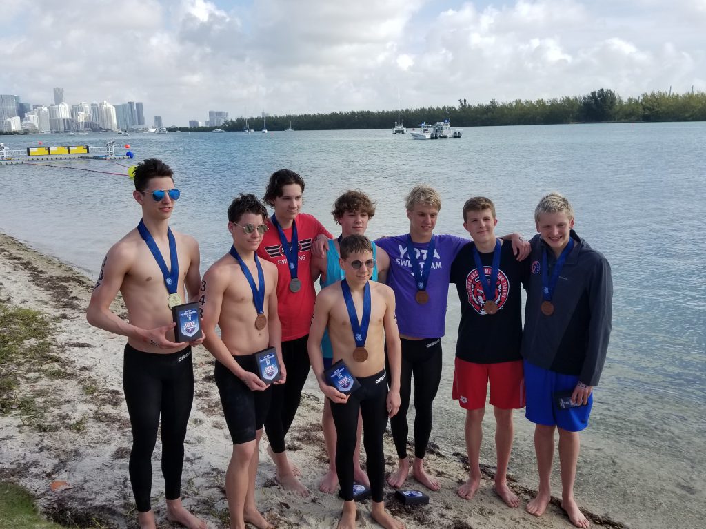 Chase Travis, Dylan Becker Win 5K Open Water Junior National Titles