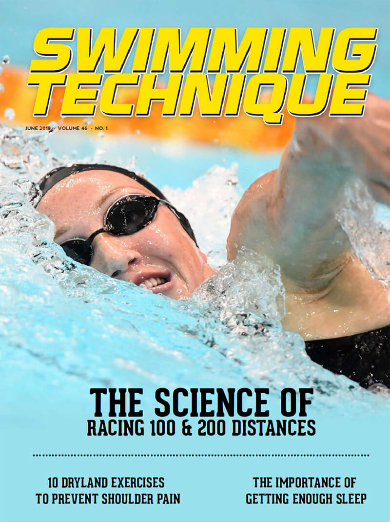 Swimming Technique June 2019 Cover