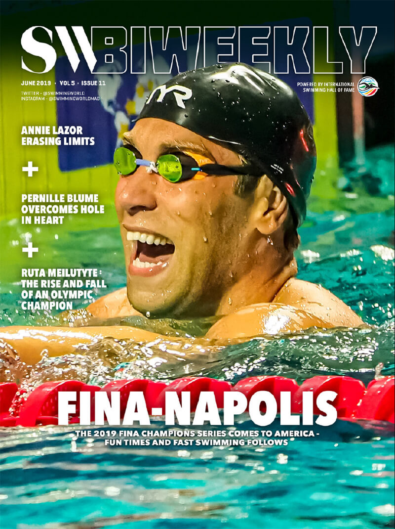 Swimming World Biweekly 6-7-19 COVER