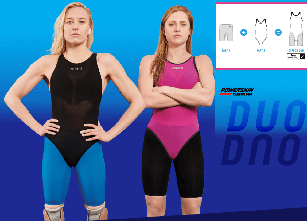 Blue Competition Swimwear Details about   Arena Women's W Carbon Duo Jammer Swimming 