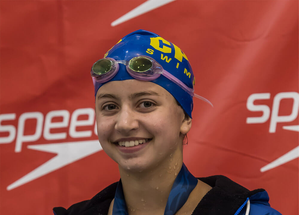 Kate Douglass - Top High School Recruits - Swimming World August 2019 - 1000x720