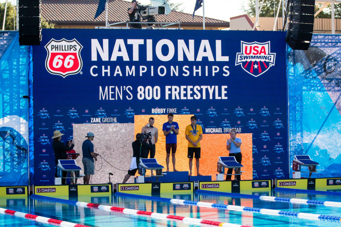 How to Thrive at Your First National Level Swim Meet