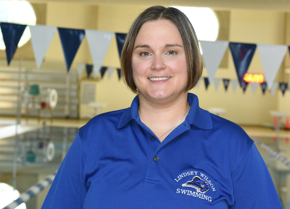 Swimming World September 2019 Q&A (Alicia Kemnitz) by Lindsey Wilson College Sports Information 1000x720