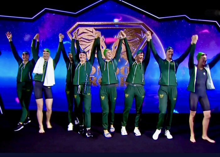 London Roar - with a Match victory and an Australian national record in the women's 4x100m medley AussieLondonRoar
