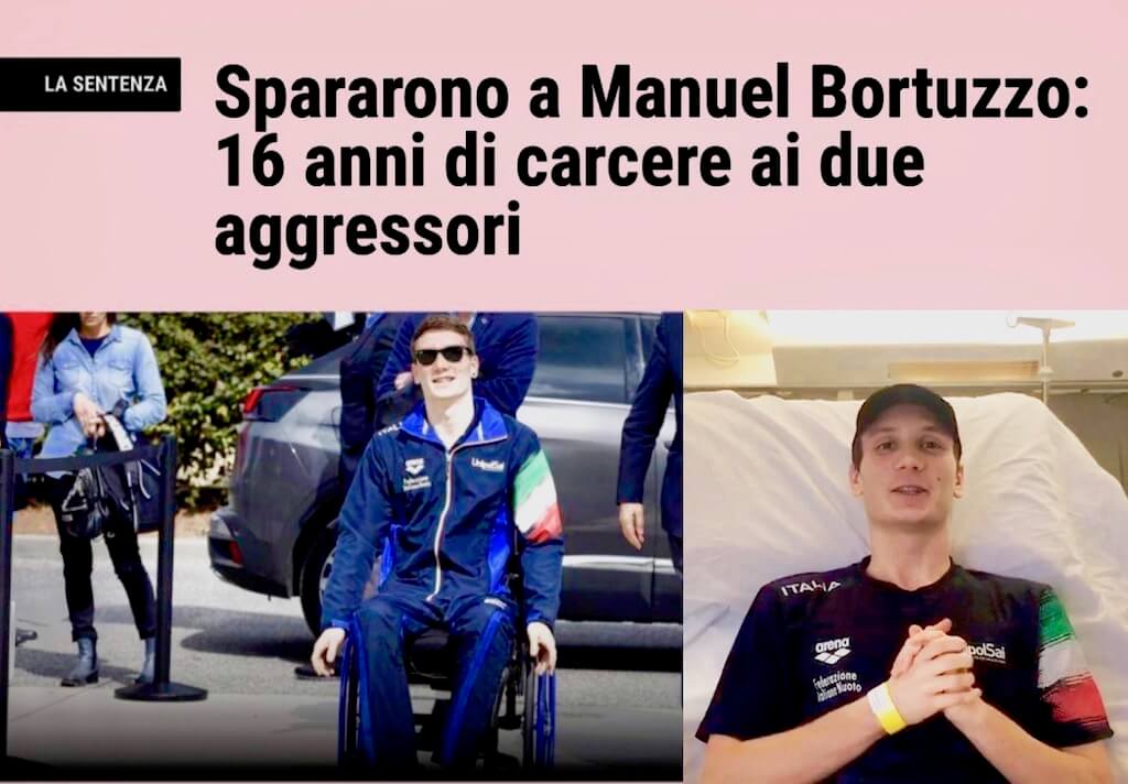 Shooters Who Paralysed Manuel Bortuzzo, Teammate Of Paltrinieri & Detti ...