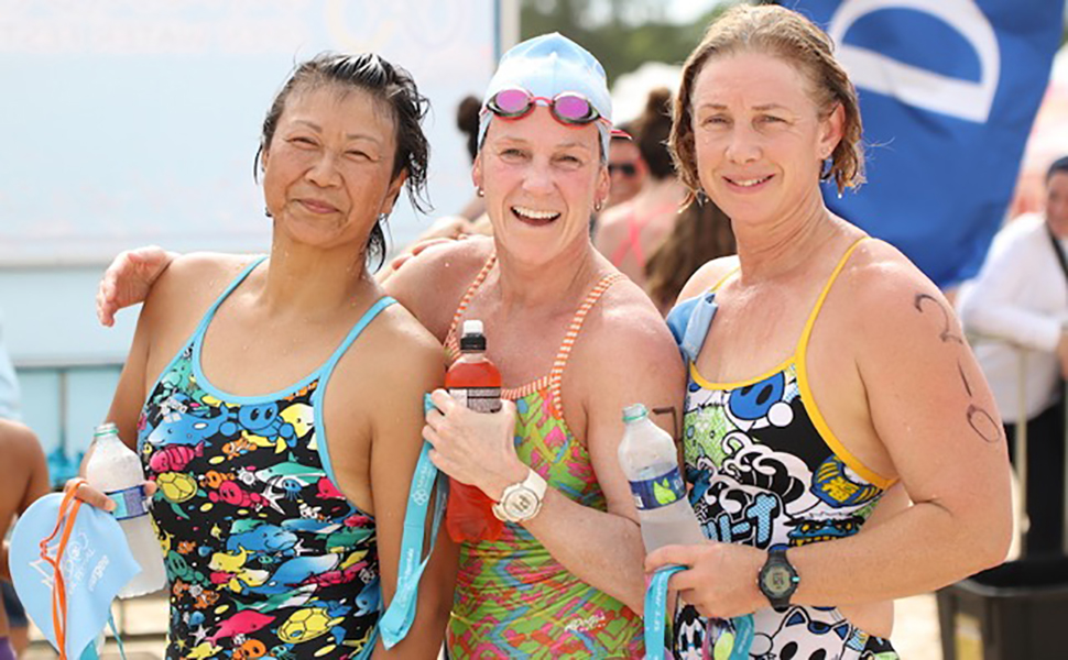 Medal winners at Barbados Open Water