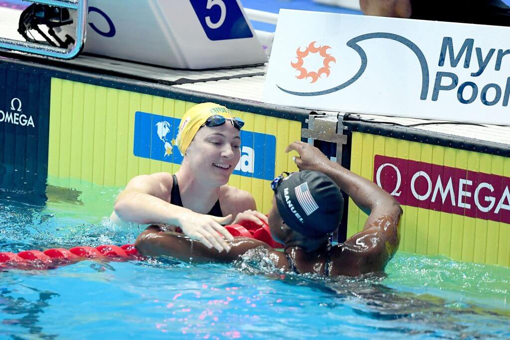 Cate Campbell AUS, 50m Freestyle Final, 18th FINA World Swimming Championships 2019, 28 July 2019, Gwangju South Korea. Pic by Delly Carr/Swimming Australia. Pic credit requested and mandatory for free editorial usage. THANK YOU.