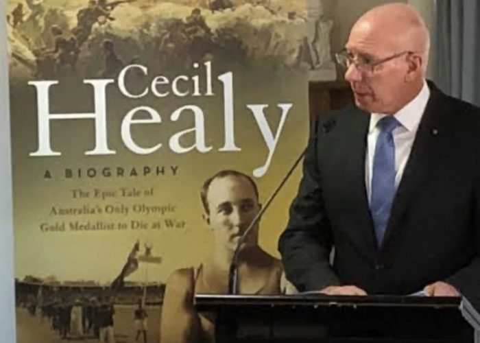 David Hurley launches Cecil Healy Book