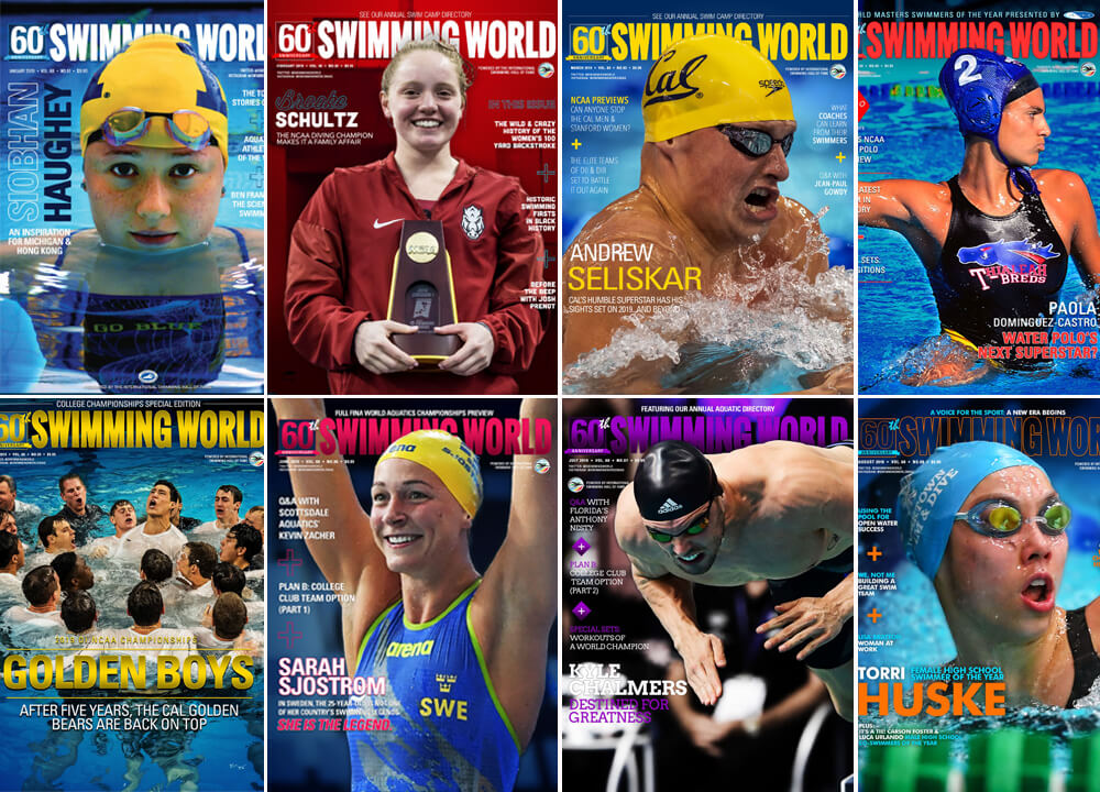 2019 Swimming World Covers in Review