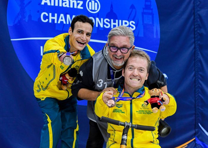 LONDON, UNITED KINGDOM. 14 Sep, 2019. during 2019 World Para Swimming Allianz Championships - Day 6 Finals at London Aquatics Centre on Saturday, 14 September 2019. LONDON ENGLAND. Credit: Taka G Wu/Alamy Live News