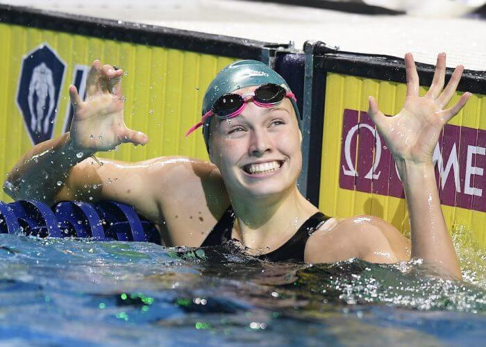 Foto Fabio Ferrari/LaPresse 21 Dicembre 2019 Las Vegas - USA sport nuoto 2019 ISL - International Swimming League. Nella foto: ATHERTON Minna Photo Fabio Ferrari/LaPresse December 21, 2019 Las Vegas - USA sport swimming 2019 ISL - International Swimming League. In the picture: ATHERTON Minna