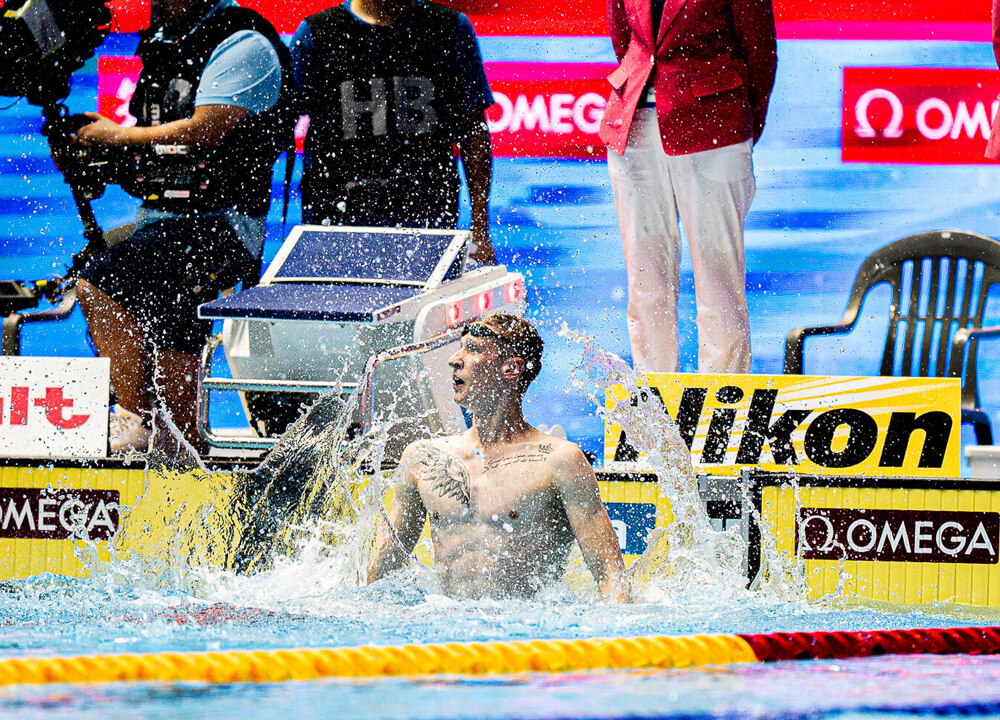 Swimming World December 2019 Swimmers of the Year - Florian Wellbrock in Top Performances of 2019