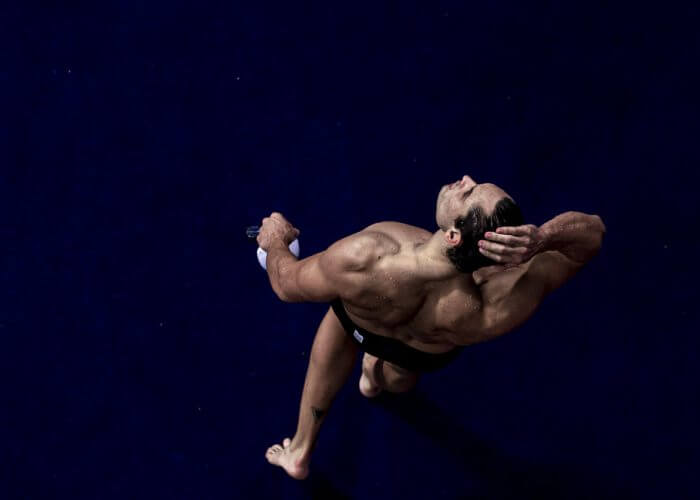 Florent Manaudou at the European Championships in Glasgow - Photo Courtesy: Patrick B. Kraemer / MAGICPBK