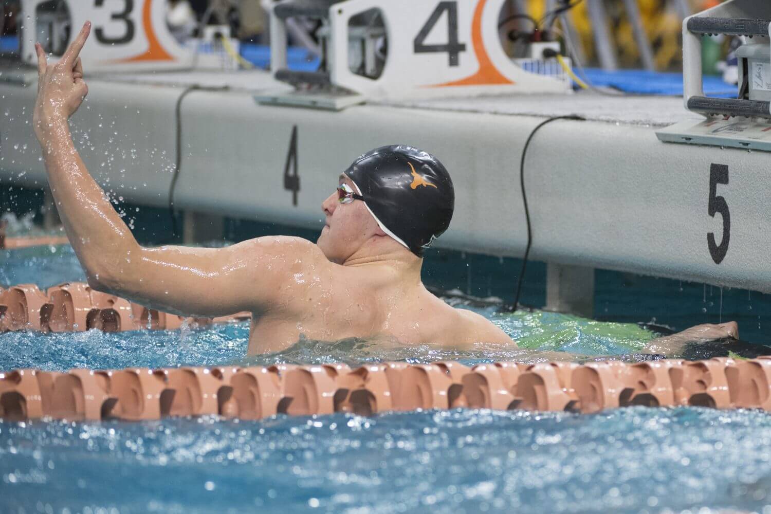 2021 Big 12 Swimming Championships Day Four Finals Krueger Swims 41.3
