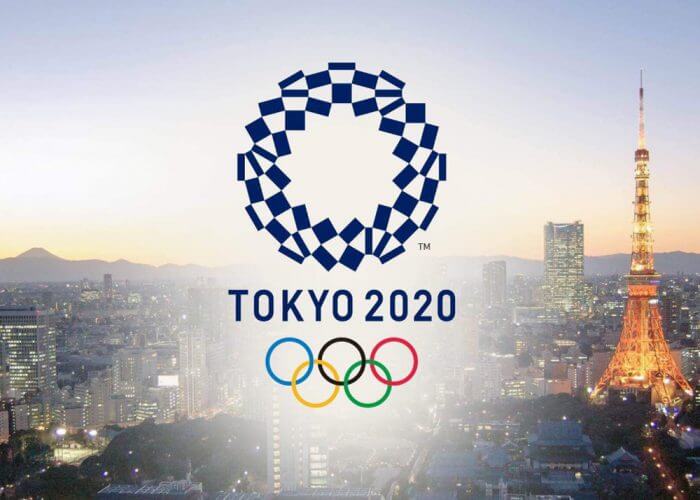 Swimming World January 2020 - A Voice For the Sport - Tokyo2020 skyline - Photo Courtesy Twitter Refugees Olympic-tokyo-olympics