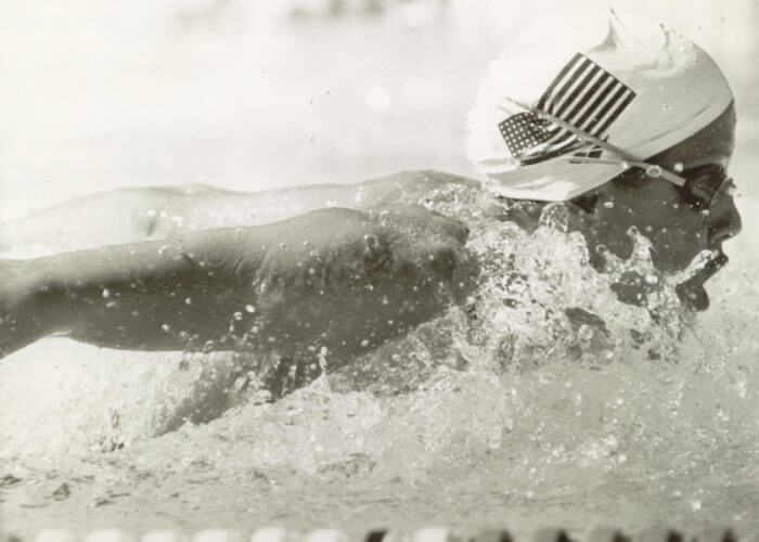 Swimming World January 2020 - Takeoff To Tokyo - The US Boycott of the 1980 Moscow Olympics - Tracy Caulkins by Horst Muller