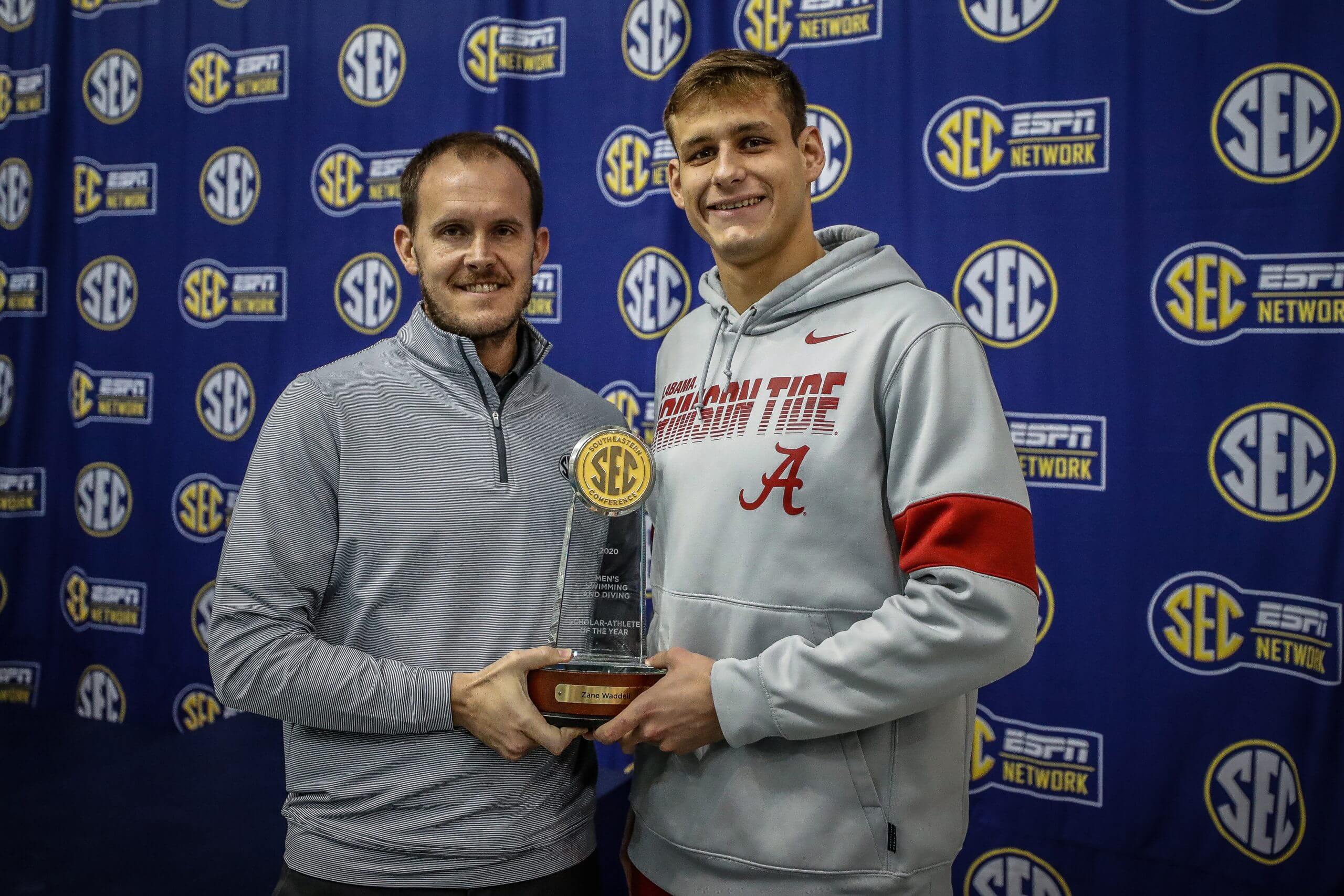 Alabama Nominates Zane Waddell for McWhorter Award