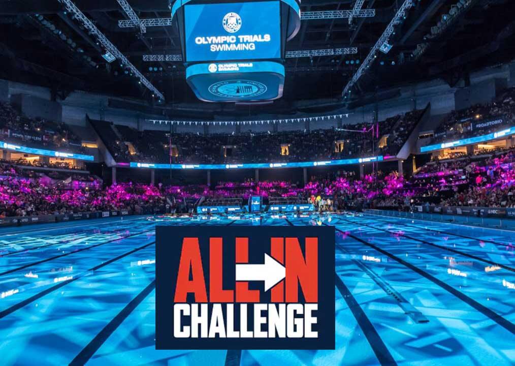 USA Swimming Donates Trials Tickets to All In Challenge; Proceeds to