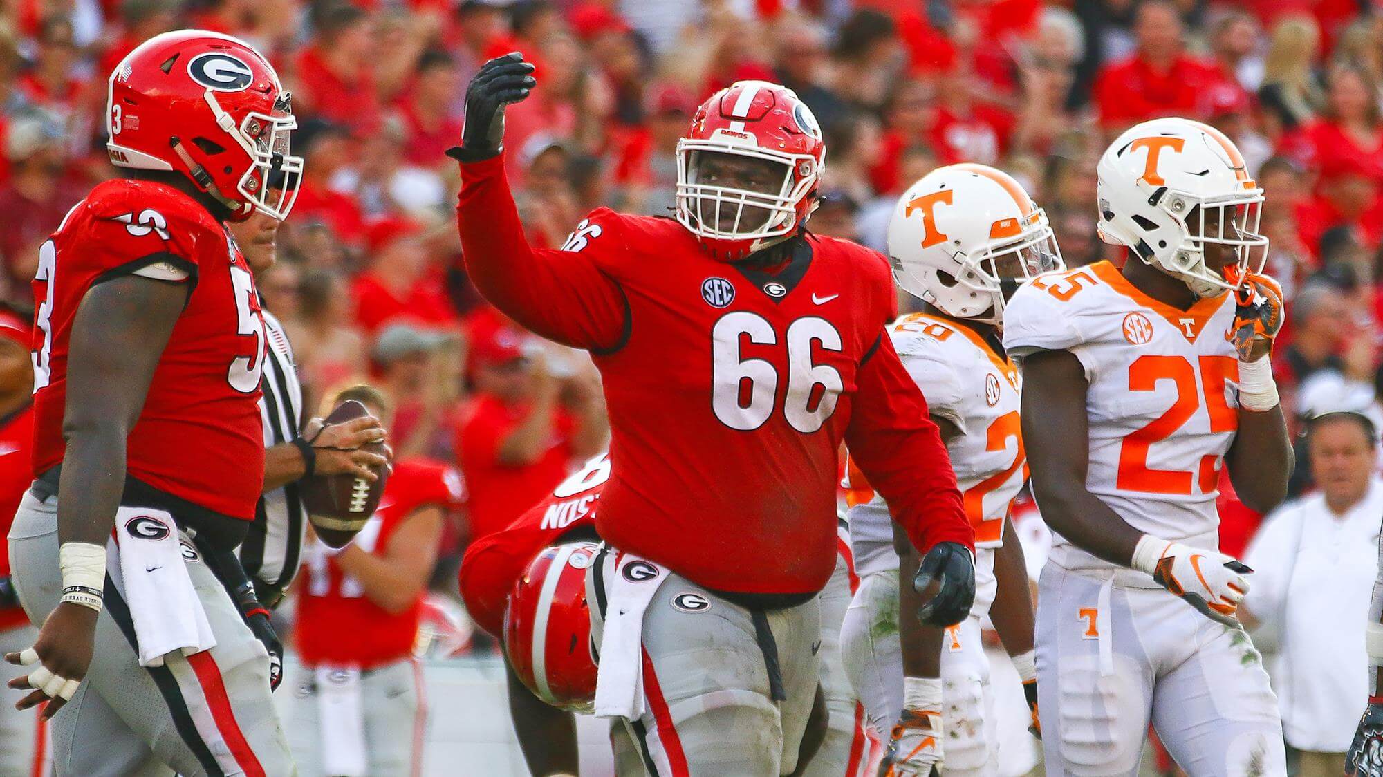 UGA football: Solomon Kindley becomes 'one to watch' for revamped offensive  line