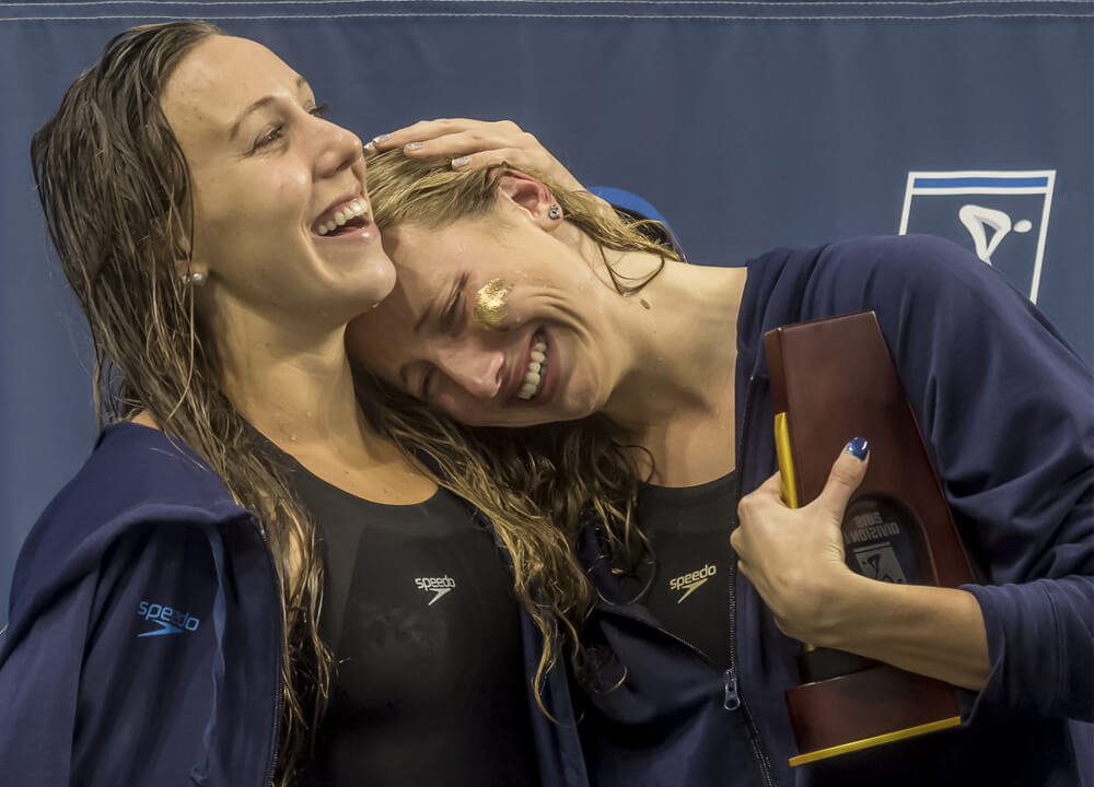 SW May 2020 - Tossed Into Turmoil -How COVID19 Has Impacted The Sport of Swimming Across the Globe - Amy Bilquist and Abbey Weitzel - By PHB