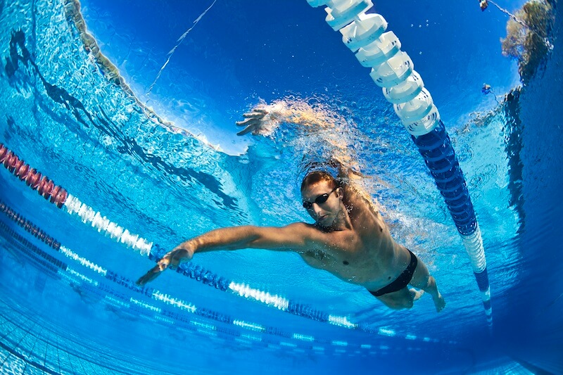 Ian THORPE of Australia is pictured during a training session at his 50m outdoor training pool at the Centro sportivo nazionale della gioventu in Tenero, Switzerland, Friday, Sept. 9, 2011. (Photo by Patrick B. Kraemer / MAGICPBK)