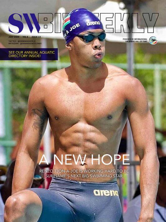 SW Biweekly 7-7-20 A New Hope - Renzo Tjon-A-Joe - Suriname's Next Big Swimming Star - Cover