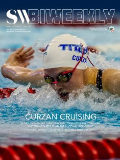 SWBiweekly 7-22-20 Curzan Cruising - Claire Curzan Swam Faster Than The National Age Group Record In All Four Events... Will They Count - Cover