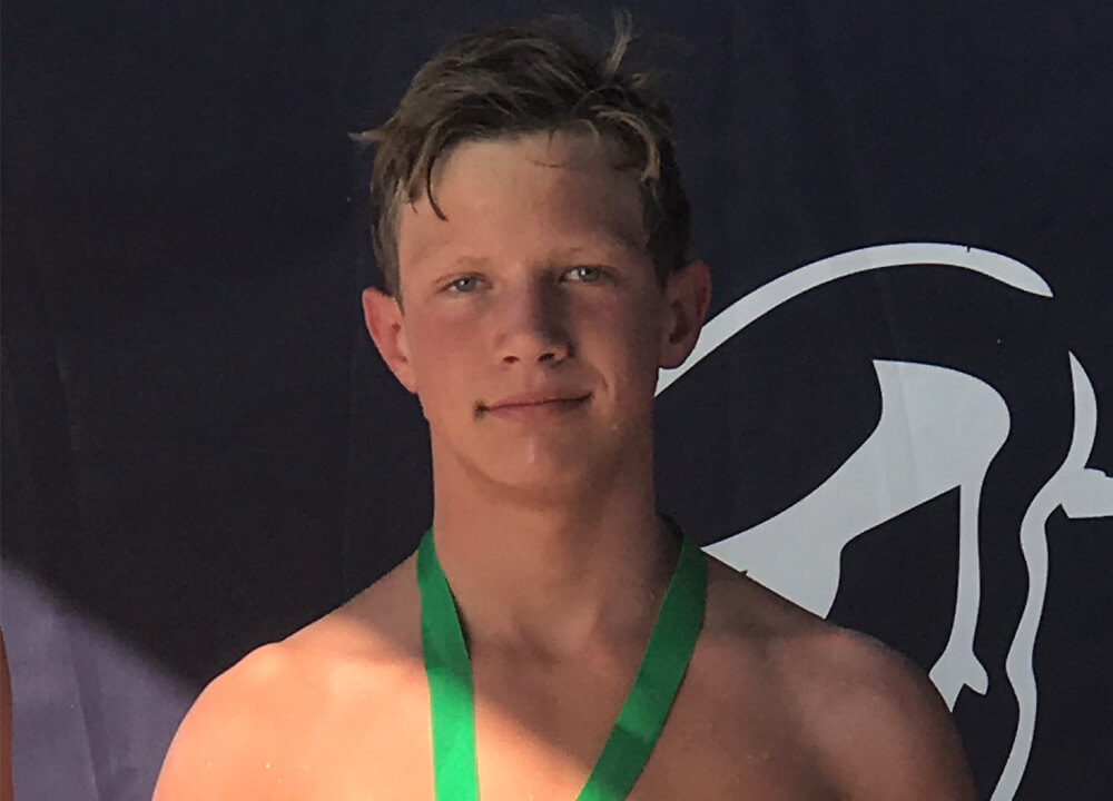 Swimming World July 2020 - Up and Comers - Zach Tower - Team Santa Monica