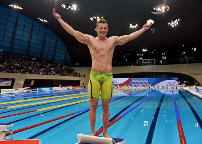 Gian Mattia D'Alberto / lapresse 17-04-2015 Londra spo Campionati Inglesi di nuoto - Aquatics Centre nella foto: ADAM PEATY Gian Mattia D'Alberto / lapresse 17-04-2015 London British Swimming Championship - Aquatics Centre In the photo: ADAM PEATY