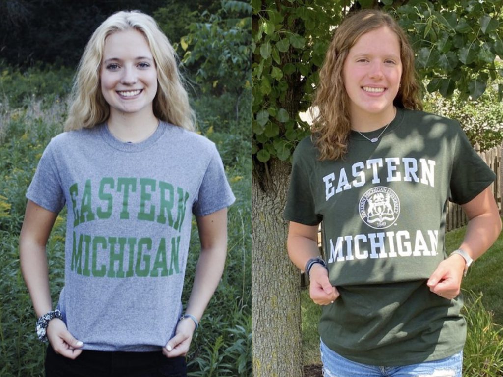 Ashley George Abby Szadorski EMU Eastern Michigan