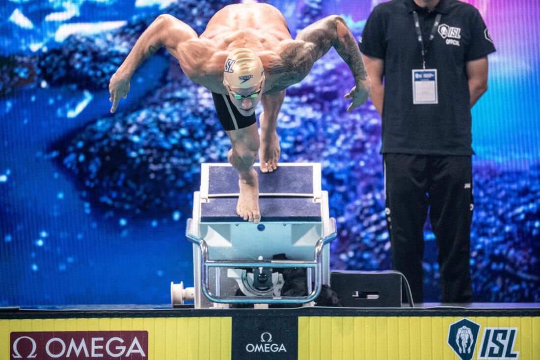 Flash! Caeleb Dressel Breaks Second WR of Day With Mark in 50 Free