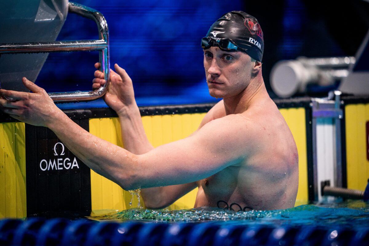 Shane Ryan Out of 100 Backstroke at Tokyo Olympics