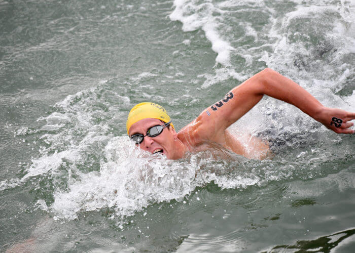 Nick Sloman swimming 2