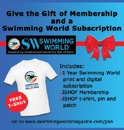 Swimming World Subscriptions ad 2020