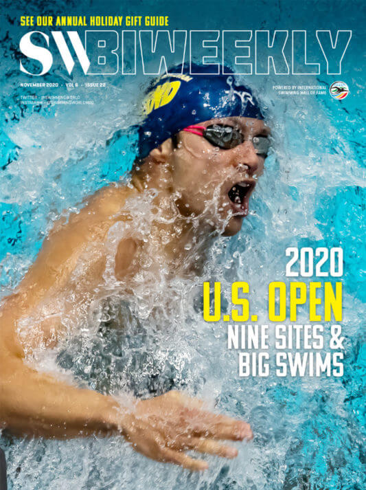 SW Biweekly COVER - 2020 U.S. Open - Nine Sites and Big Swims
