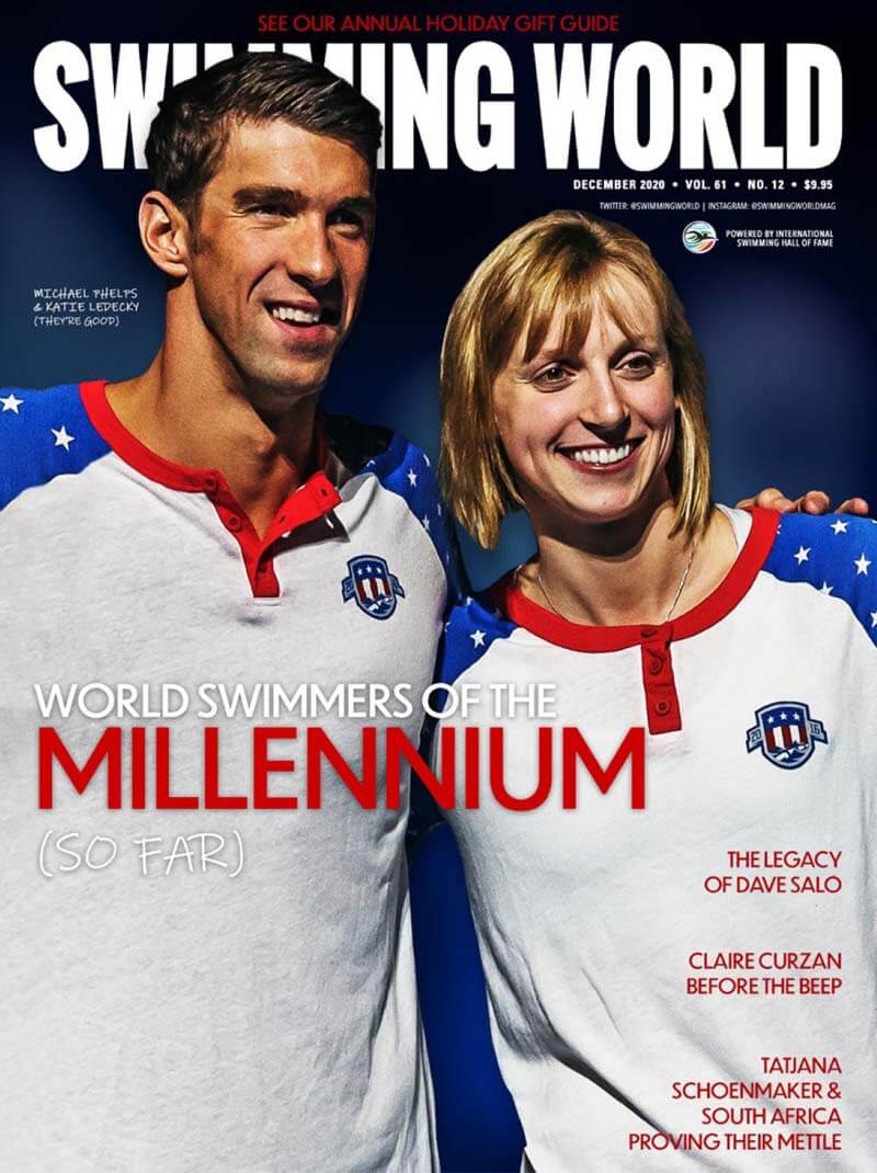 SW December 2020 - World Swimmers of the Millenium (So Far) Cover
