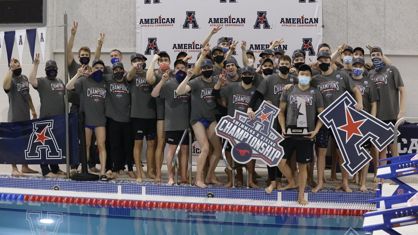 At AAC Championships, Houston Women Win 5th Straight, SMU Men First