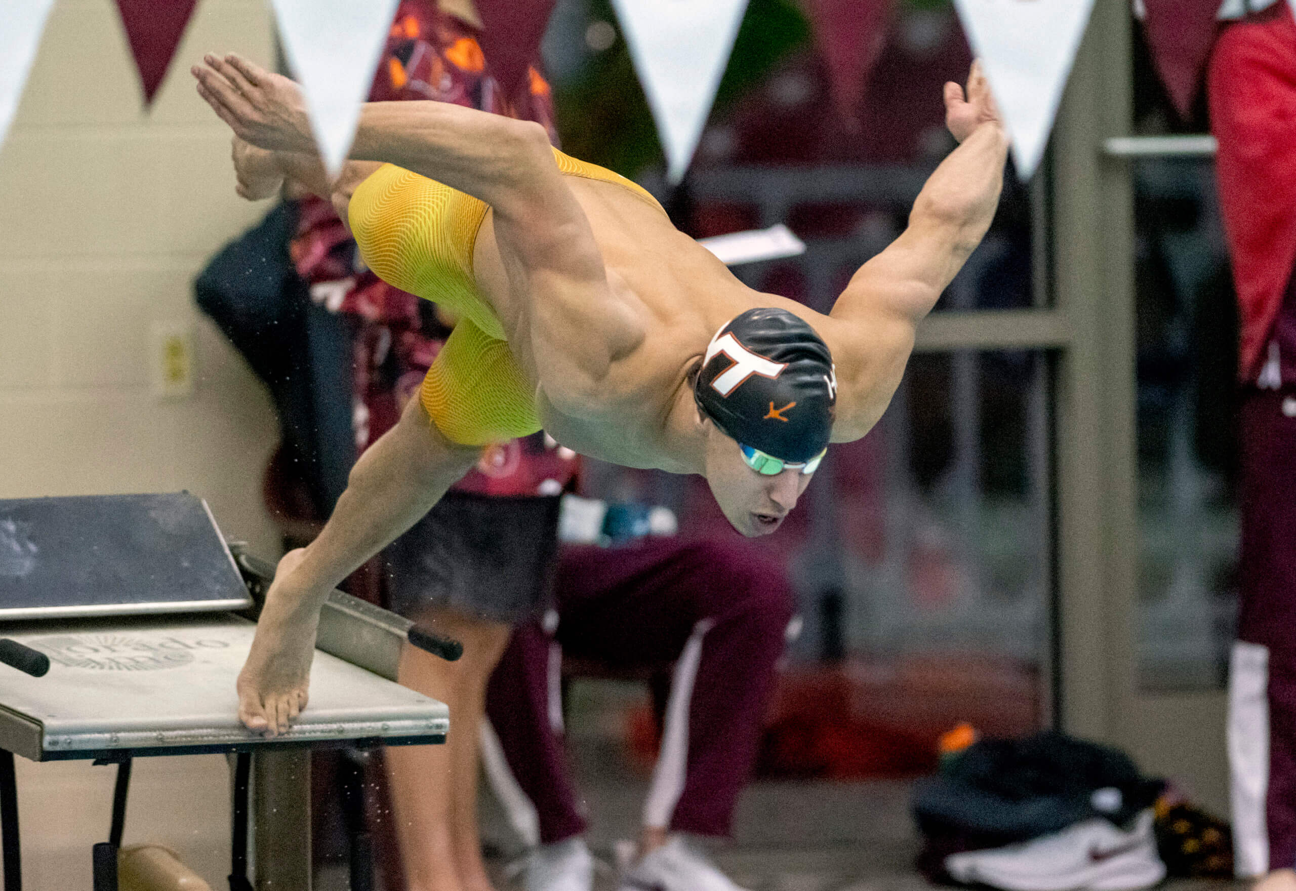 Youssef Ramadan Sets Pool Record In Virginia Tech Romp