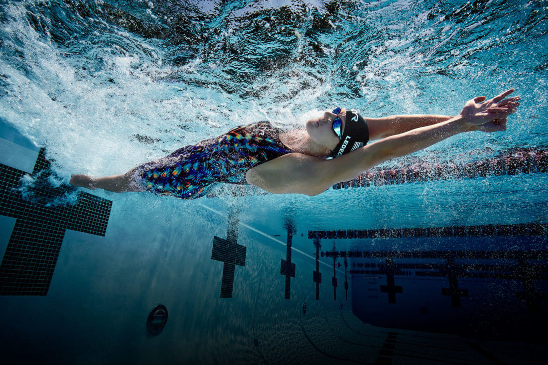 Katie Ledecky Focused on Olympic Goals, Not Seen 'Any Family Member'